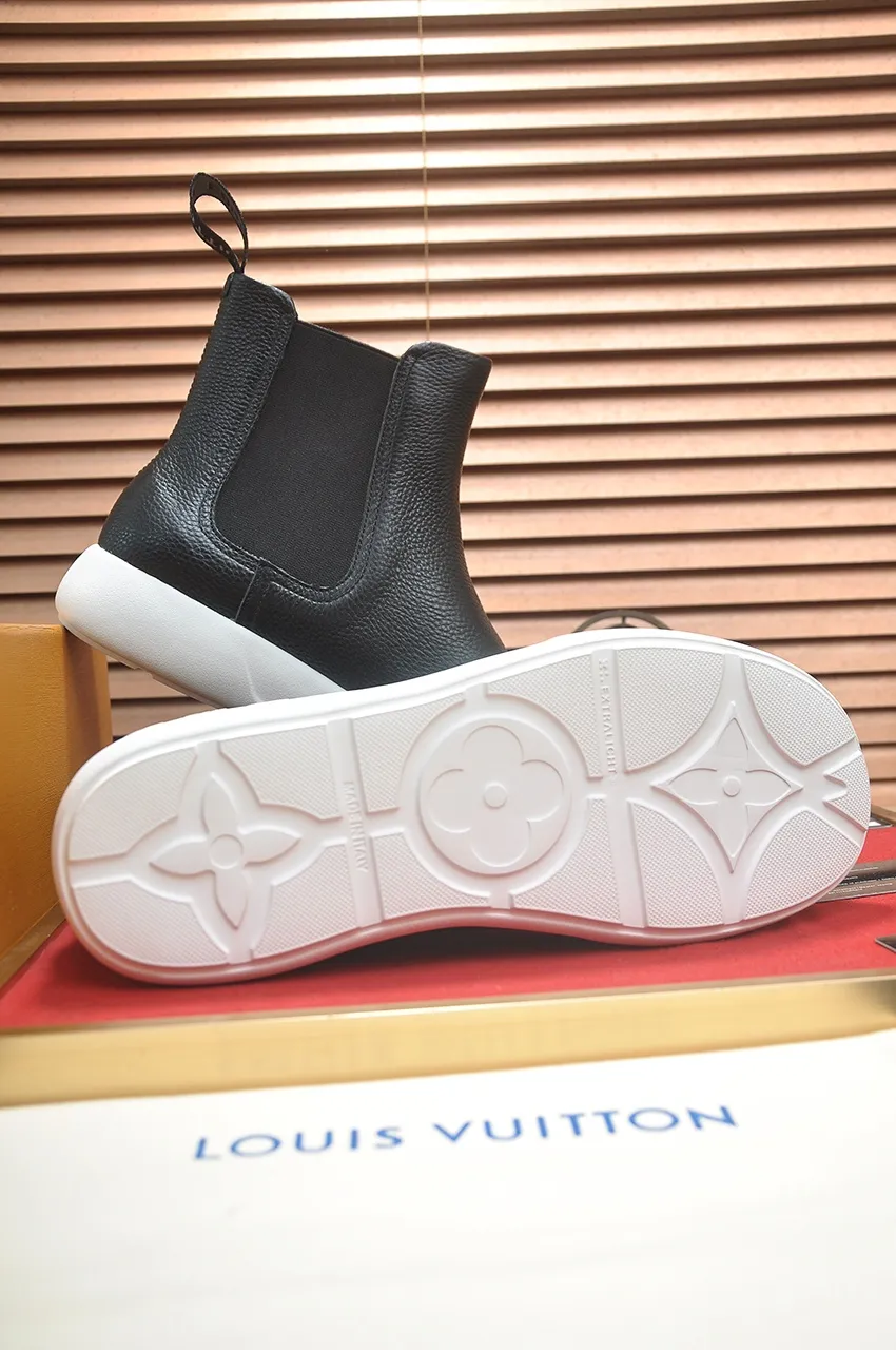 Men's men's shoes 💰740💶[LOUIS VUITTON] (original order) new style 🍀LV Louis Vuitton * - top version of LV classic trendy shoes! Made of imported original cowhide, water-dyed cowhide lining, and original wear-resistant rubber foam outsole! High quality products! Code number 39-45 (45 customized)